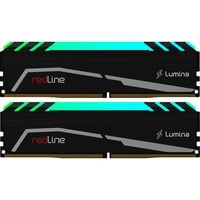 Mushkin Redline Lumina hukommelsesmodul 32 GB 2 x 16 GB DDR4 3200 Mhz Sort, 32 GB, 2 x 16 GB, DDR4, 3200 Mhz, 288-pin DIMM