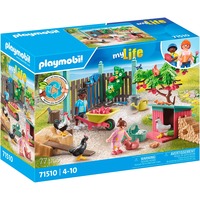 PLAYMOBIL City Life Lille hønsegård i Tiny Hus have, Bygge legetøj 
