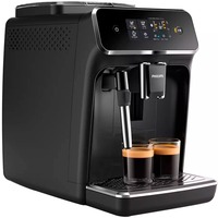 Philips 2200 series EP2221/40 kaffemaskine Fuld-auto Espressomaskine 1,8 L, Kaffe/Espresso Automat Sort, Espressomaskine, 1,8 L, Kaffebønner, Indbygget kværn, 1500 W, Sort