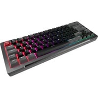 RAIJINTEK MGA-68, Gaming-tastatur Sort, DE-layout, Hejin Magnetic Yellow