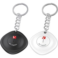Verbatim My Finder Personligt Sort, Hvid, Tracking device Sort/Hvid, Personligt, Finder, Sort, Hvid, Støvresistent, Vandtæt, Acrylonitrilbutadienstyren, Polykarbonat (PC), IP66