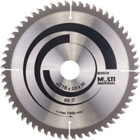 Bosch ‎2608640446 rundsavklinge 21,6 cm 1 stk Aluminium, 21,6 cm, Bosch, 520 g, 1 stk