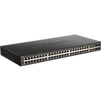 D-Link DGS-2000-52 netværksswitch Administreret L2/L3 Gigabit Ethernet (10/100/1000) 1U Sort Administreret, L2/L3, Gigabit Ethernet (10/100/1000), Fuld duplex, Stativ-montering, 1U