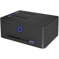 ICY BOX IB-1233CL-CR USB 3.2 Gen 1 (3.1 Gen 1) Type-A Sort, Docking station Sort, HDD, SSD, SATA, 2.5,3.5", USB 3.2 Gen 1 (3.1 Gen 1) Type-A, Sort, 5 Gbit/sek.
