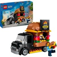 LEGO City Burgervogn, Bygge legetøj Byggesæt, 5 År, Plast, 194 stk, 372 g