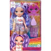 MGA Entertainment Rainbow High Littles Dolls- Amethyst (Purple), Dukke Rainbow High Littles Dolls- Amethyst (Purple), Mode dukke, Hunstik, 4 År, Dreng/Pige, 13,9 mm, Flerfarvet