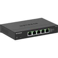 Netgear MS305E Ikke administreret 2.5G Ethernet (100/1000/2500) Sort, Switch Ikke administreret, 2.5G Ethernet (100/1000/2500), Fuld duplex, Kan monteres på væggen
