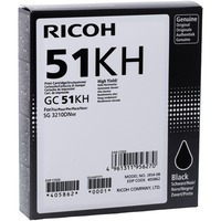 Ricoh 405862 blækpatron 1 stk Original Højt (XL) udbytte Sort Højt (XL) udbytte, Sort, 1 stk, 2900 Sider, Enkelt pakke