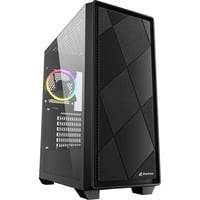 Sharkoon VS8 RGB               , Towerkabinet Sort