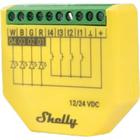 Shelly Plus RGBW PM, Relay Gul