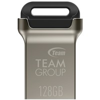 Team Group C162 128 GB, USB-stik Sølv/Sort