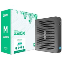 ZOTAC ZBOX-MI668-BE, Barebone Sort/Hvid