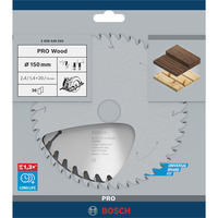 Bosch Rundsavklinge PRO Wood, Ø 150mm, 36 tænder 