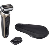 Braun Series 7 72-C1200s Trimmer Sort, Bronze, Rustfrit stål, Shaver grå/Sort, Sort, Bronze, Rustfrit stål, Knapper, Normal, LED, Vekselstrøm/batteri, Indbygget batteri