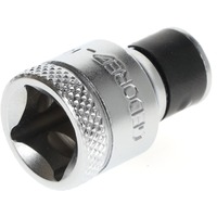 GEDORE bitadapter 3/8" firkant > 1/4" sekskant Chrome