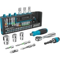 Hazet SmartHolder 2300SH-1, topnøgle- og bitsæt 1/4", Bit sæt Sort