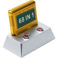 Keychron Computer Aluminiumlegering Håndværker Keycap, Centrale Cap Sølv/Guld