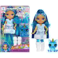 MGA Entertainment Rainbow High Littles Rainbow Fantasy Fairies Doll- Sapphire (blue), Dukke Rainbow High Littles Rainbow Fantasy Fairies Doll- Sapphire (blue), Mode dukke, Hunstik, 4 År, Dreng/Pige, 140 mm, Flerfarvet