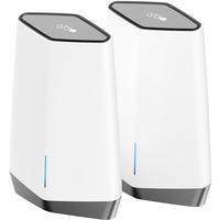 Netgear Orbi Pro WiFi 6 Tri-band Mesh System (SXK80) Tri-band (2,4 GHz / 5 GHz / 5 GHz) Wi-Fi 6 (802.11ax) Grå, Hvid 9 Intern, Mesh router Hvid, Grå, Hvid, Intern, Strøm, Tri-band (2,4 GHz / 5 GHz / 5 GHz), Wi-Fi 6 (802.11ax), 802.11a, 802.11b, 802.11g, Wi-Fi 4 (802.11n), Wi-Fi 5 (802.11ac), Wi-Fi 6 (802.11ax)