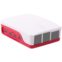Raspberry Pi Foundation 1876751 udviklingsboard - tilbehør Boks Rød, Hvid, Boliger Hvid/Rød, Boks, Raspberry Pi, Raspberry Pi, Rød, Hvid, ABS, 71 mm