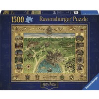 Ravensburger Puslespil Hogwarts-kort 