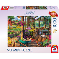 Schmidt Spiele Jeff Haynie: Havehus, Puslespil 