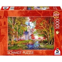 Schmidt Spiele Kapel i efterårsmagi, Puslespil 