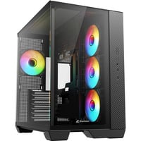 Sharkoon Steel Shark, Towerkabinet Sort