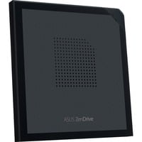 ASUS ZenDrive V1M (SDRW-08V1M-U) optisk diskdrev DVD±RW Sort, ekstern DVD-brænder Sort, Sort, Front, Desktop/Laptop, DVD±RW, USB Type-C, CD-R, CD-ROM, DVD+R, DVD+R DL, DVD+RW, DVD-R, DVD-R DL, DVD-ROM, DVD-RW