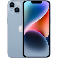 Apple Mobiltelefon Blå