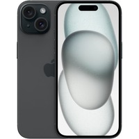 Apple iPhone 15 128GB, Mobiltelefon Sort