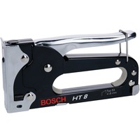 Bosch 0 603 038 000 hæftemaskine Sort, Rustfrit stål Sort/Sølv, Sort, Rustfrit stål, Stål, 4 - 8 mm, 1 stk