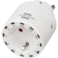 Brennenstuhl Switched stikkontakt Hvid