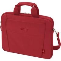 DICOTA Eco Slim Case BASE taske og etui til notebook 35,8 cm (14.1") Mappe Rød, Laptop Rød, Mappe, 35,8 cm (14.1"), Skulderrem, 350 g