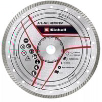 EINHELL Turbo diamant skæreskive, Ø 250 x 25,4 x 2,8mm 