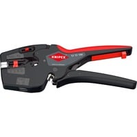 KNIPEX NexStrip elektriker-multiværktøj, Wire stripper tænger Sort/Rød