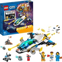 LEGO City Udforskningsmissioner med Mars-rumfartøjer, Bygge legetøj Byggesæt, 6 År, Plast, 298 stk, 405 g