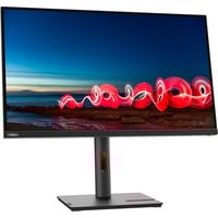 Lenovo T27h-30 computerskærm 68,6 cm (27") 2560 x 1440 pixel Quad HD LED Sort, LED-skærm Sort, 68,6 cm (27"), 2560 x 1440 pixel, Quad HD, LED, 6 ms, Sort