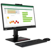 Lenovo THINKCENTRE TIO24 GEN4 11GD renoveret, LED-skærm Sort