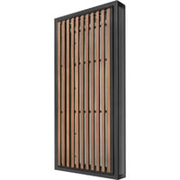 Lian Li DAN Cases B4 Vertical AeroDeck, Towerkabinet Sort/træ