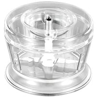 Unold 5050 madkniv og anden skære-enhed Transparent, Makulering Hvid, Transparent, Plast, Rustfrit stål, 0,28 L, Schweiz, 83 mm