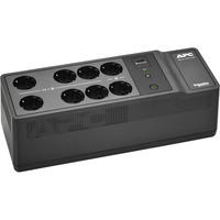 APC Back-UPS BE500G2-GR, 300W/500VA Sort