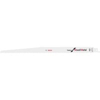 Bosch 2 608 654 763 stiksav, rullesav & sabelsavklinge Saber savklinge Bimetal 5 stk Saber savklinge, Spånplade, Epoxy, Glasfiber forstærket plastik, Metal, Rør, Profil, Træ, Træ med søm, Bimetal, Rustfrit stål, 4,3 mm, 25 cm