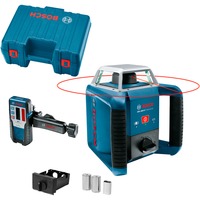 Bosch GRL 400 H Professional Rotationsniveau 400 m 635 nm (< 1 mW), Roterende laser Blå/Sort, 400 m, 0,08 mm/m, 5°, 600 rpm, Rød, 635 nm (< 1 mW)