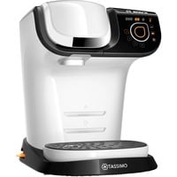 Bosch My Way 2 Fuld-auto Kapsel kaffemaskine, Kapsel maskine Hvid/Sort, Kapsel kaffemaskine, Kaffekapsel, 1300 W, Hvid