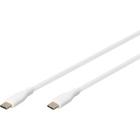 Digitus USB 2.0 silikone tilslutningskabel USB-C > USB-C Hvid