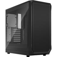 Fractal Design Focus 2 Black TG Clear Tint, Towerkabinet Sort