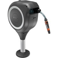 GARDENA Terrasse slangebox RollUp S, 15 meter, Slangerulle grå/Hvid