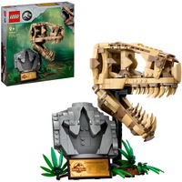 LEGO Jurassic World Dinosaurfossiler: T. rex-kranium, Bygge legetøj Byggesæt, 9 År, Plast, 577 stk, 664 g