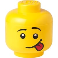 Room Copenhagen LEGO Opbevaringshoved "Silly", stor, Opbevaringsboks Gul